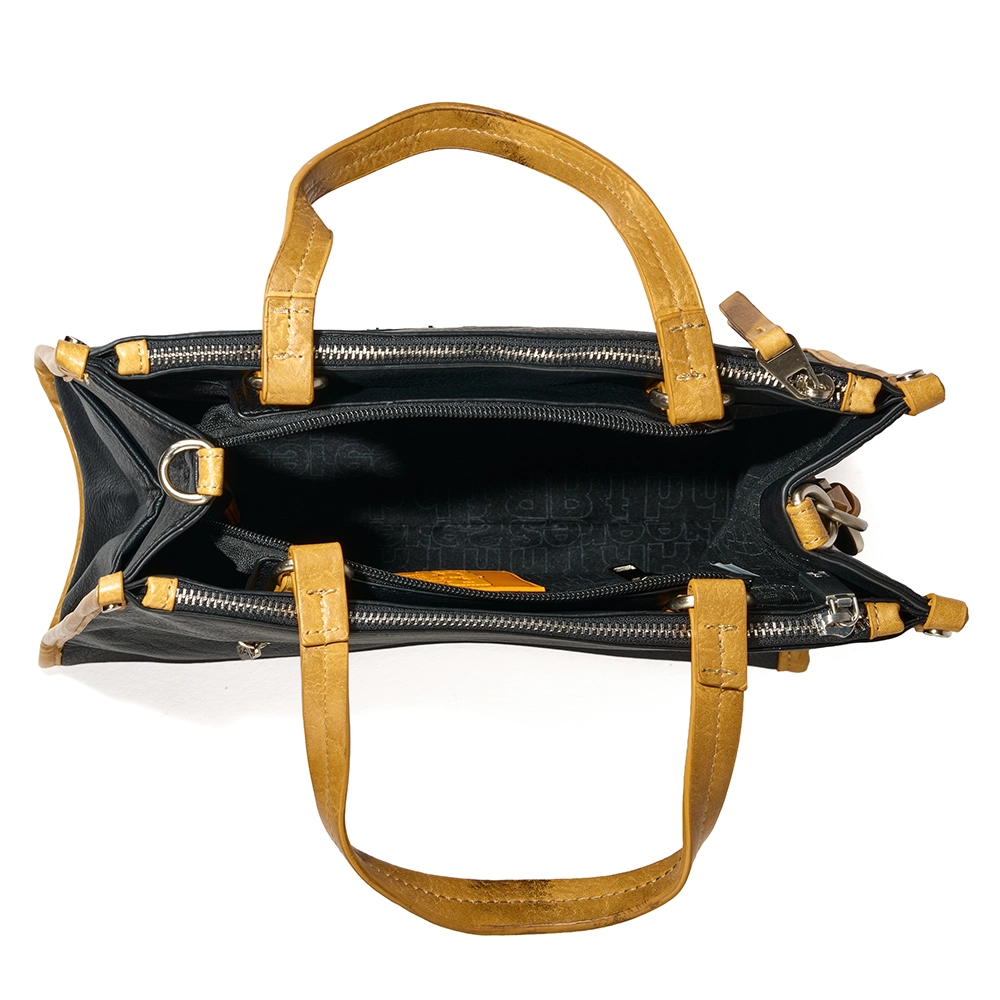 Bolso Resfresh Tipo Satchel Helena Negro