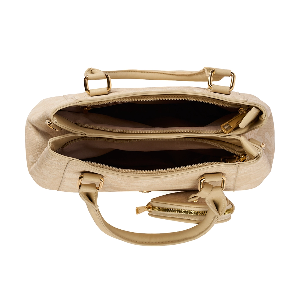 Bolso LB Tipo Satchel Dilia Beige