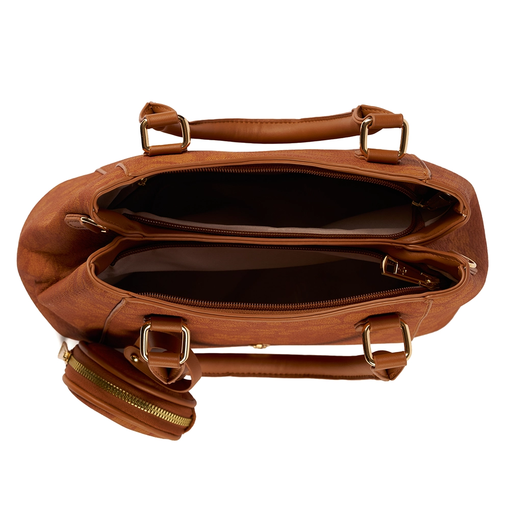 Bolso LB Tipo Satchel Dilia Café