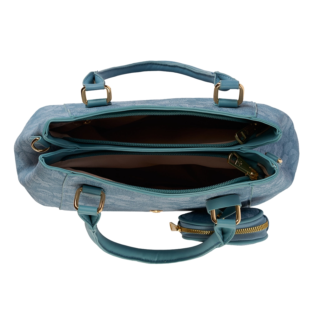 Bolso LB Tipo Satchel Dilia Celeste