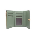 Billetera Madelin Mediana Hillarie Verde Aqua