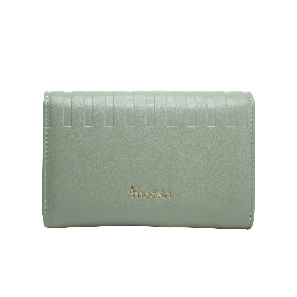 Billetera Madelin Mediana Hillarie Verde Aqua
