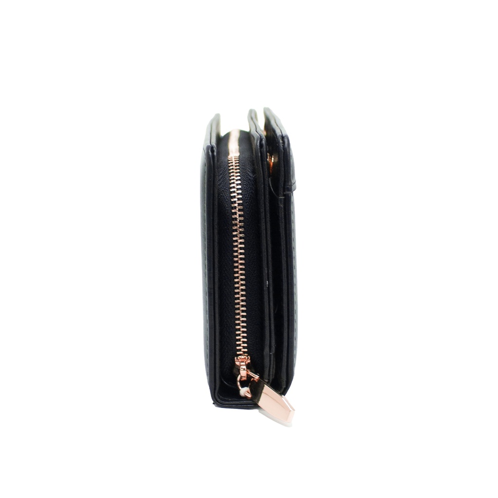 Billetera Madelin Grande Para Dama Yoli Negro