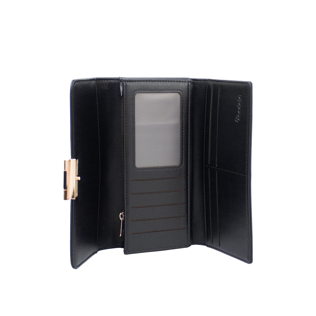 Billetera Grande Para Dama Madelin Negro