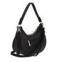 Bolso Baguette Negro Madison Player