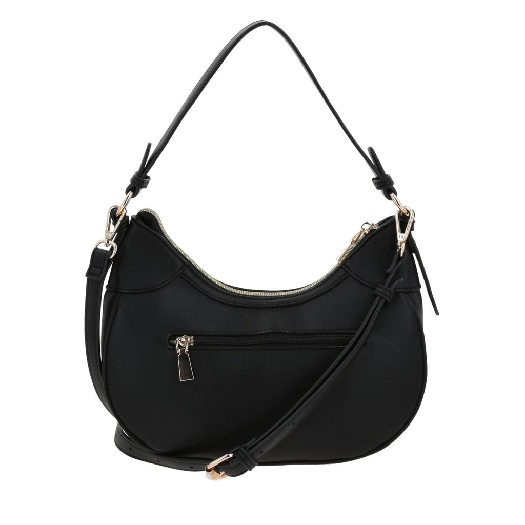 Bolso Baguette Negro Madison Player