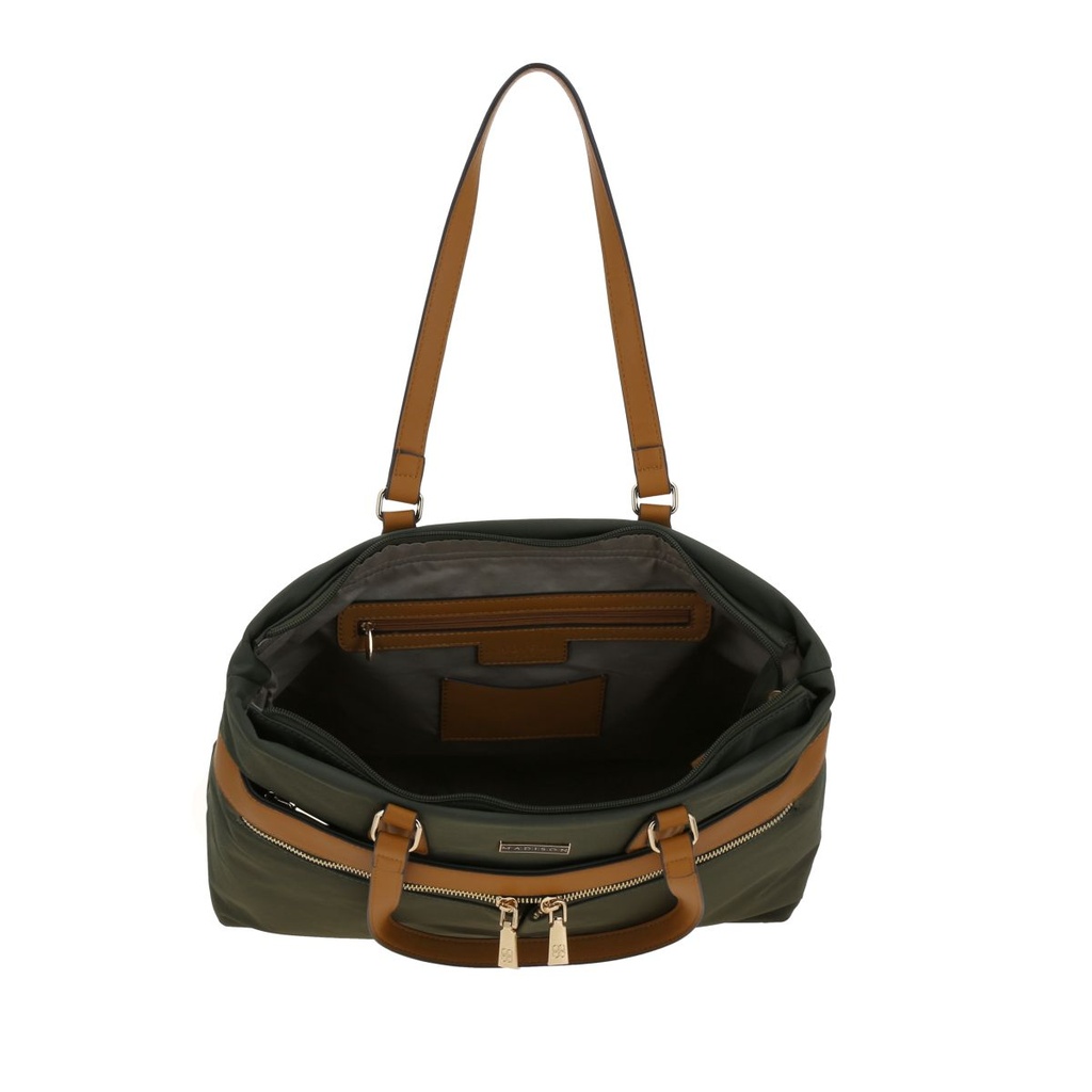 Bolso Tote Verde Militar Madison Cady 