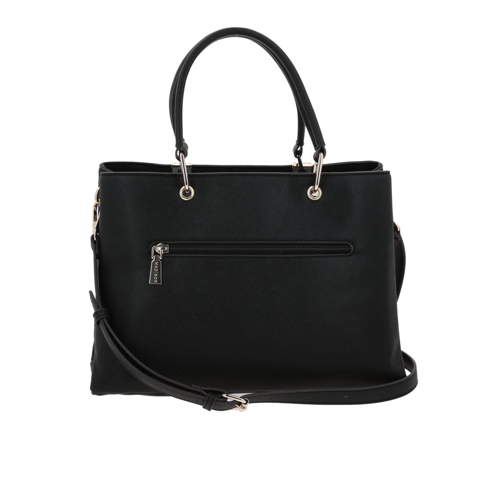 Bolso Madison Tipo Satchel Claudia Negro