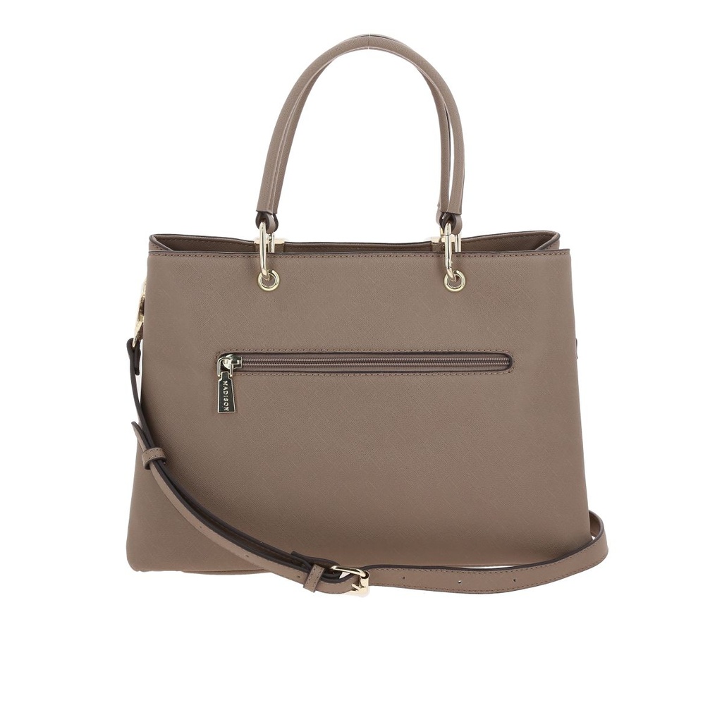 Bolso Madison Tipo Satchel Claudia Beige