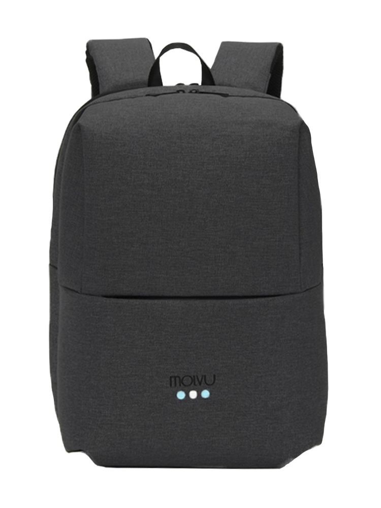 Mochila Molvu Business - Gris Oscuro