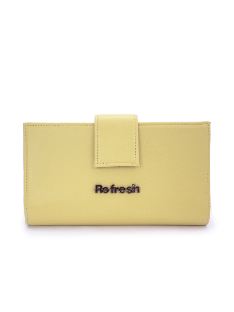 Billetera Para Mujer Refresh Pastel - Amarillo