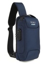 Bolso De Espalda Molvu Go Mini Azul