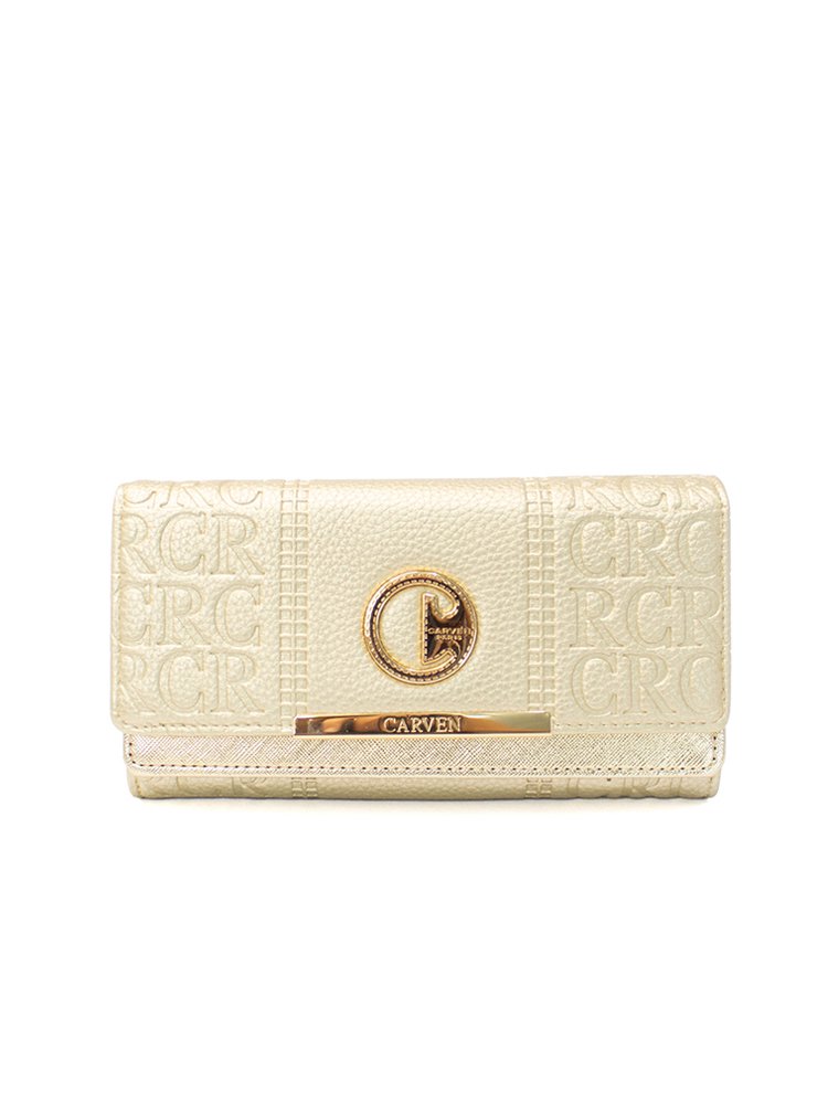 Billetera Carven Dorada