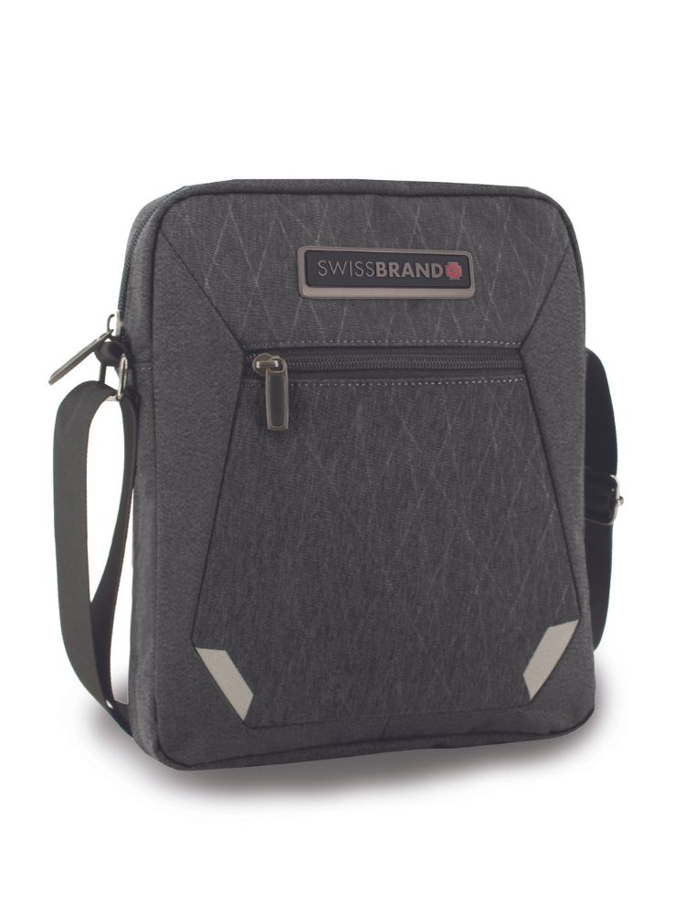 Bolso Swissbrand Para Hombre Dallas Gris