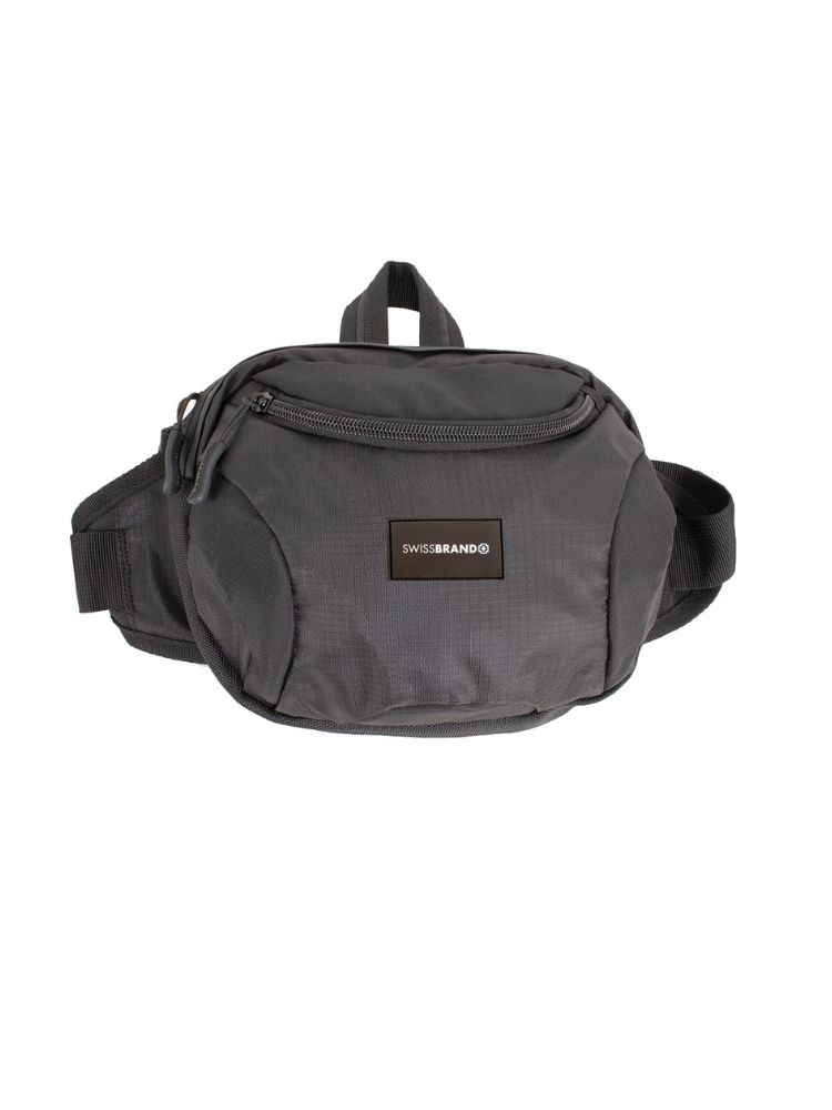 [432405-000] Bolso De Cintura Swissbrand Moudon Negro