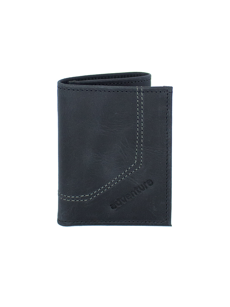 Billetera Adventure Triple Warrior Gris