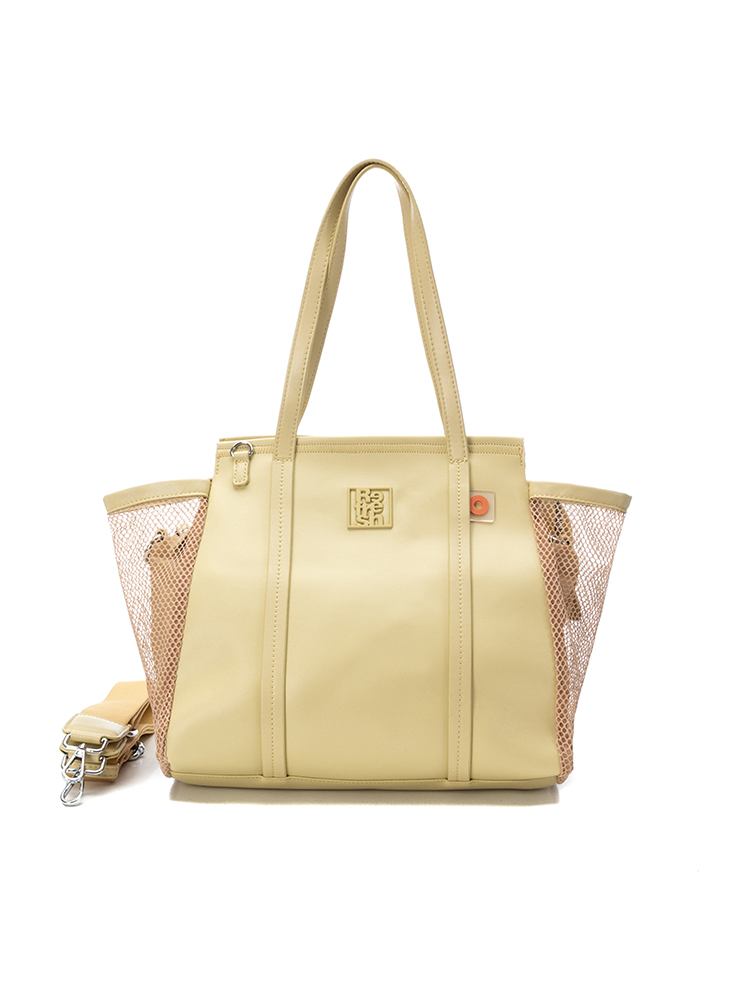Bolso Refresh Tipo Tote Shopper Amarillo
