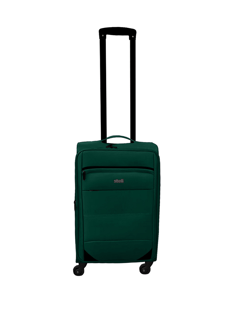 [MEL-072-EMB/20] Maleta Sttelli Meridian Esmerald Black - 20"