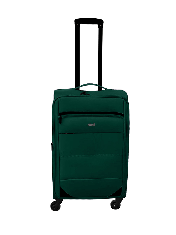 Maleta Sttelli Meridian Esmerald Black - 24"