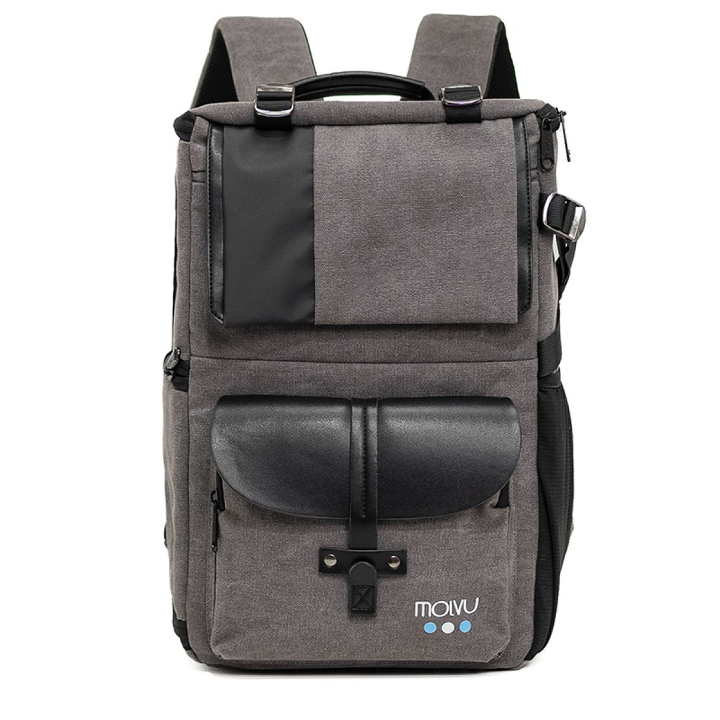 Mochila Molvu Studio 2 Gris