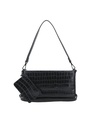 Bolso Baguette Negro Gorett Mor