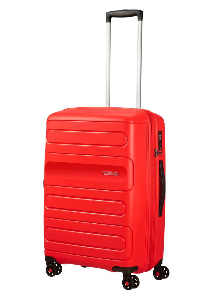 [51G000002] Maleta American Tourister Sunside Spinner Red 24" 