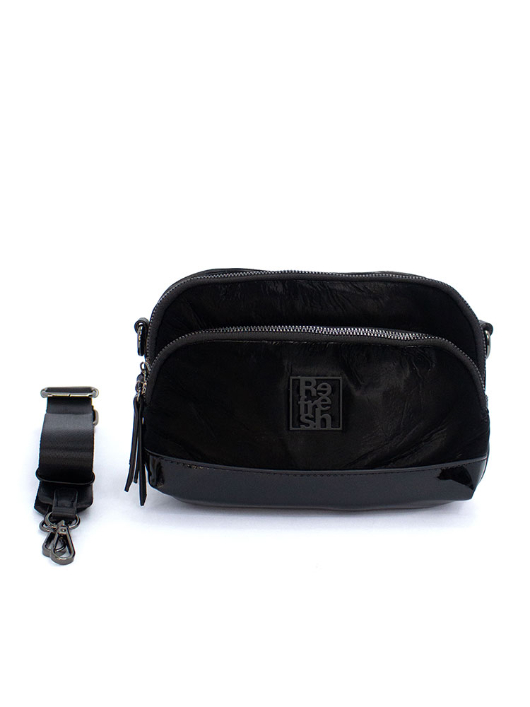 Bolso Refresh Tipo Bandolera Everly Negro