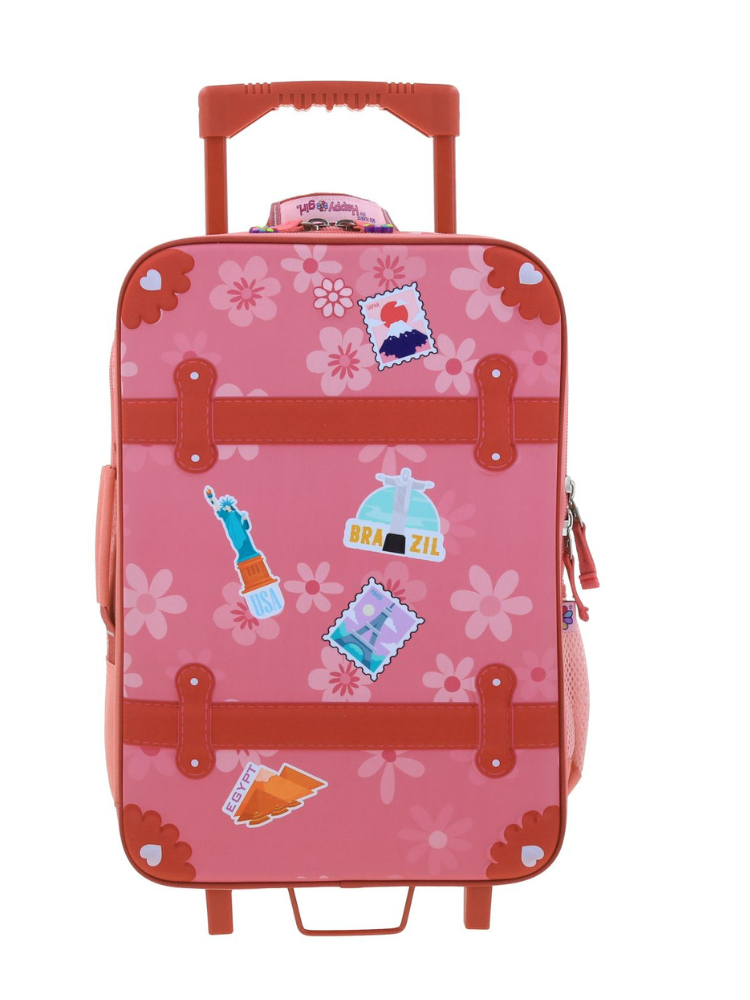 
Mochila Con Ruedas Rosa Chenson Yorn