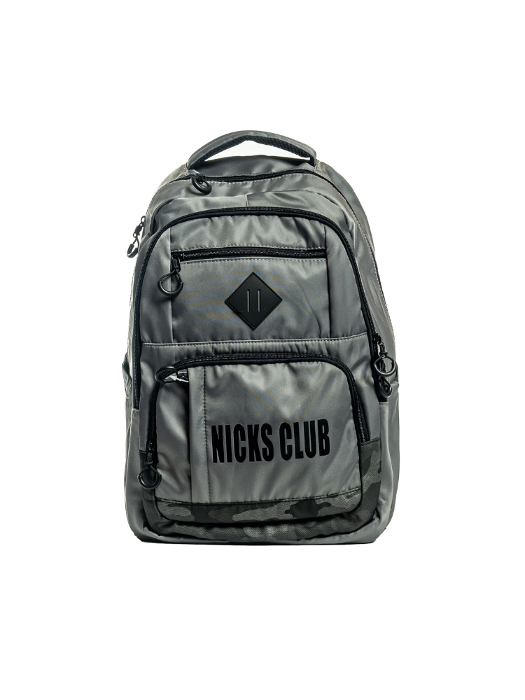 [MEBE-3-1] 
Mochila Nicks Club Noah Gris