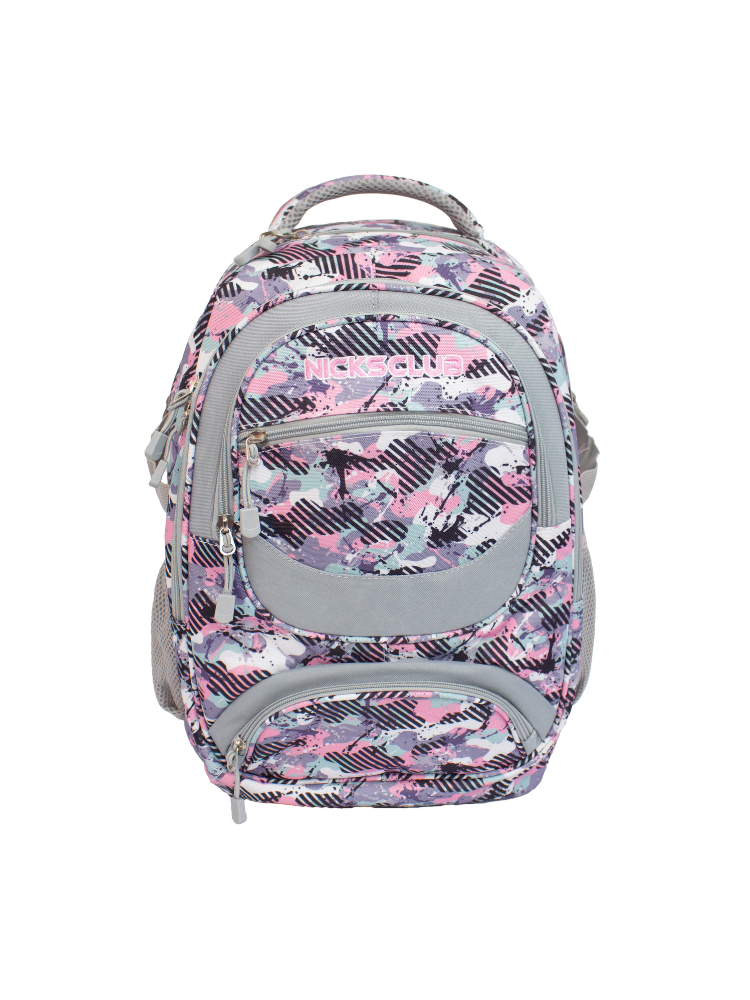 Mochila Nicks Club Pink Gray