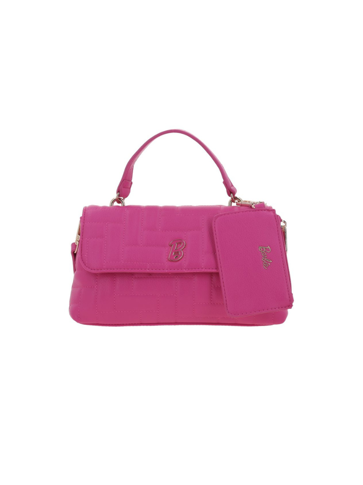 [BR24115-P] Bolso Crossbody Rosa Barbie By Gorett Lorena