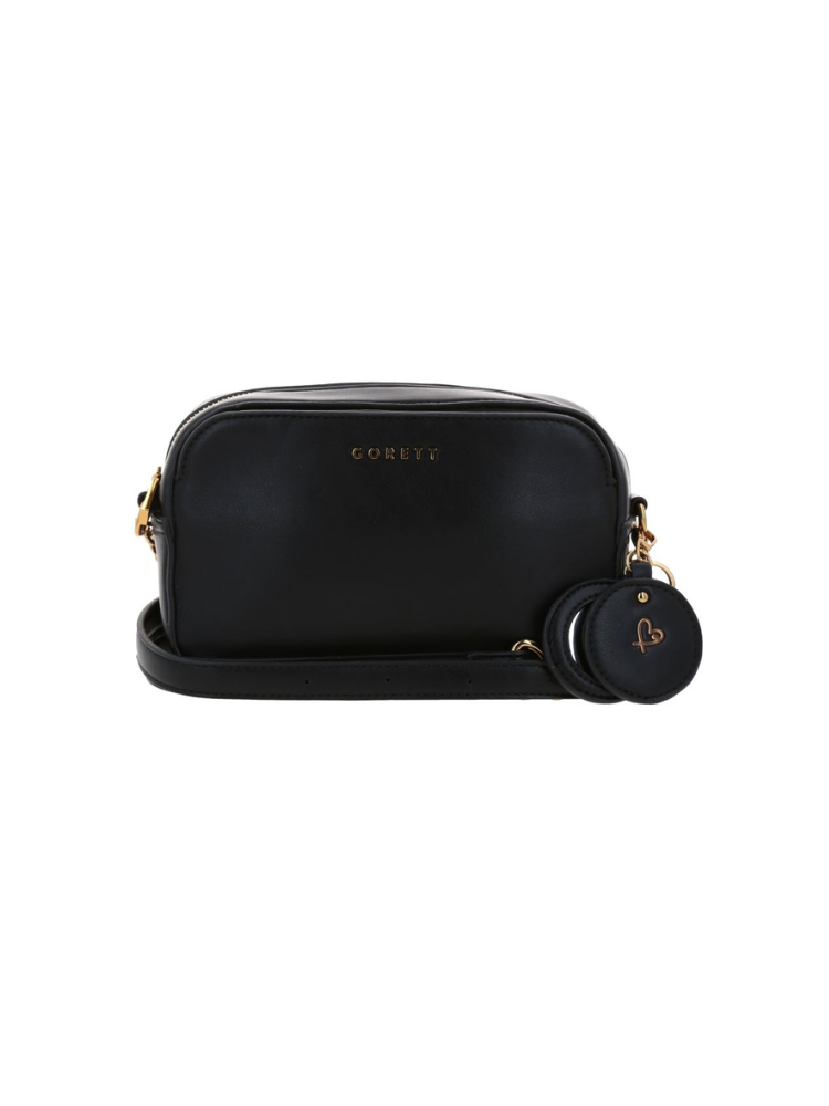 [GF24059-3] Bolso Crossbody Negro Gorett Alesa
