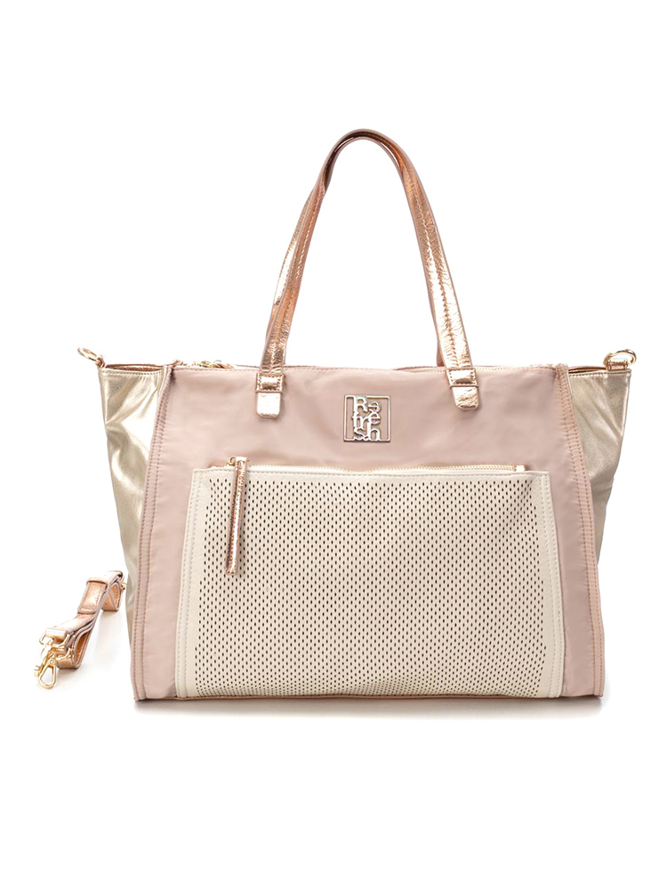 Bolso Refresh Tipo Tote Carl Beige