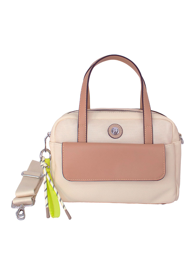Bolso LB Tipo Bandolera Bera Beige