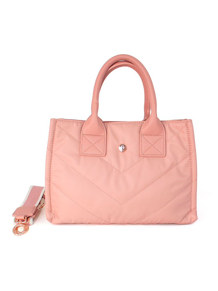 [120292NUD] Bolso LB Tipo Satchel Dione Nude