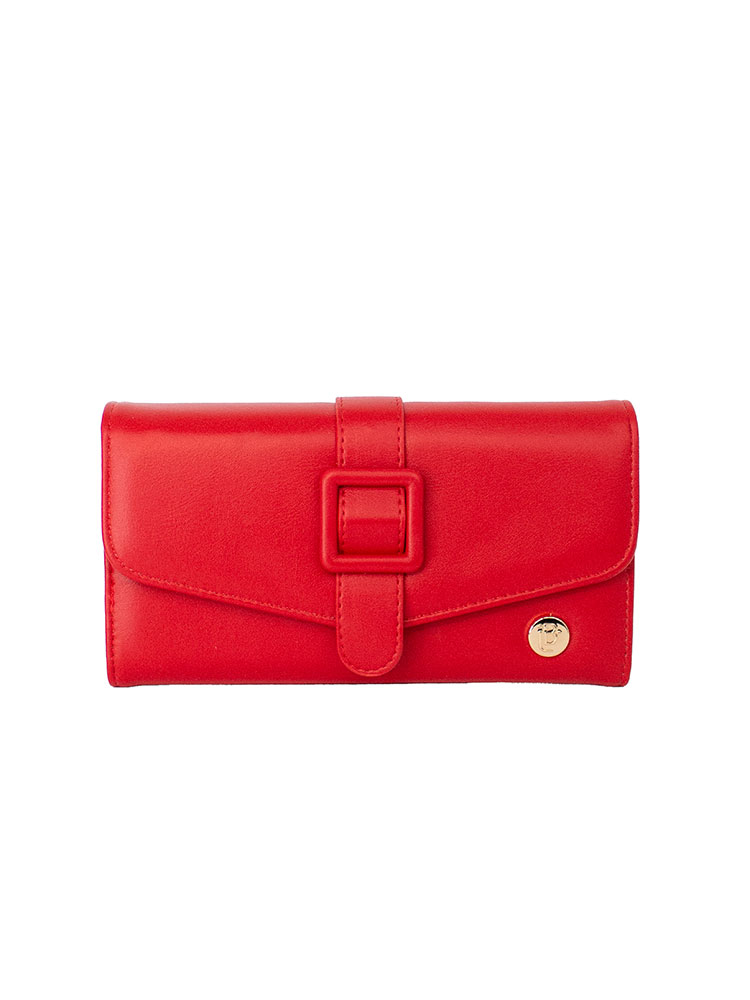
Billetera Grande Para Mujer LB Mab Rojo