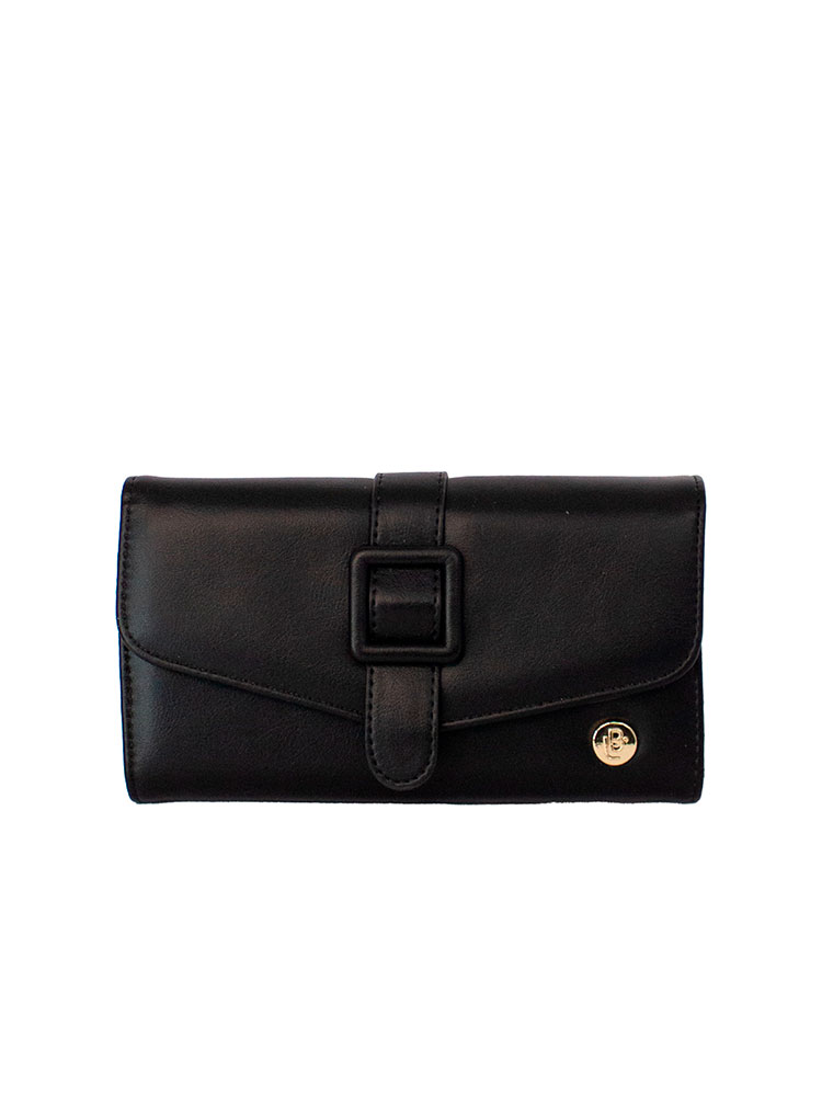 Billetera Grande Para Mujer LB Mab Negro