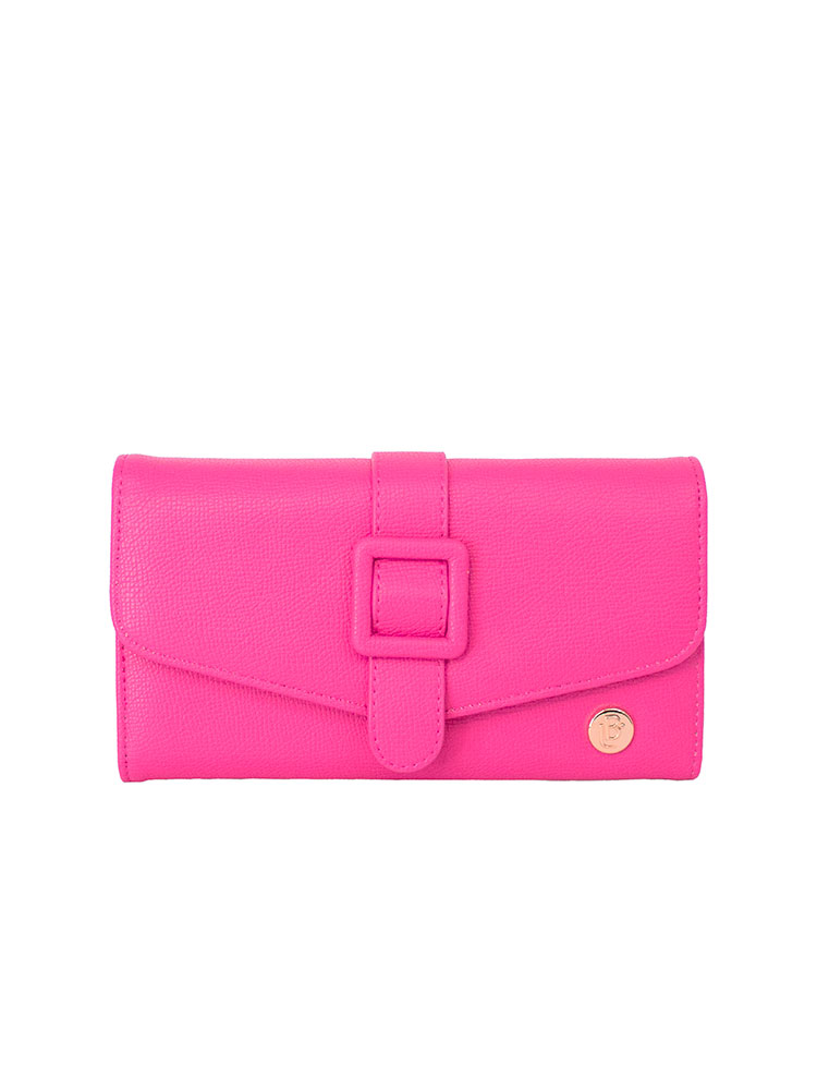 Billetera Grande Para Mujer LB Mab Fucsia