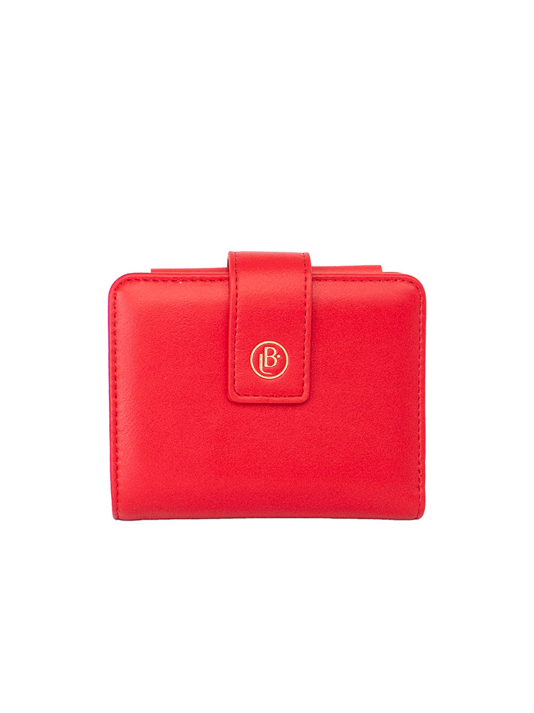 
Billetera LB Pequeña Para Mujer Lesath Rojo