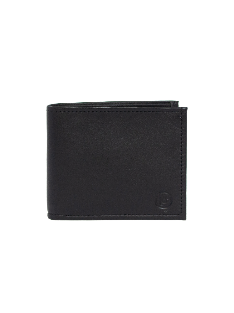[4301B42D/LB] Billetera LB Doble Para Hombre Jyon Negro
