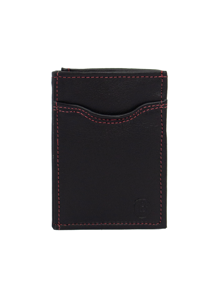 Billetera LB Triple Para Hombre Kabei Negro