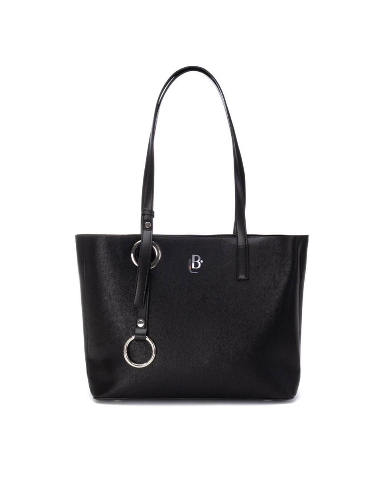 Bolso LB Tipo Satchel Shopper Negro