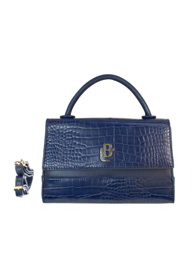 [LB184454NA] Bolso LB Tipo Satchel Stane Navy