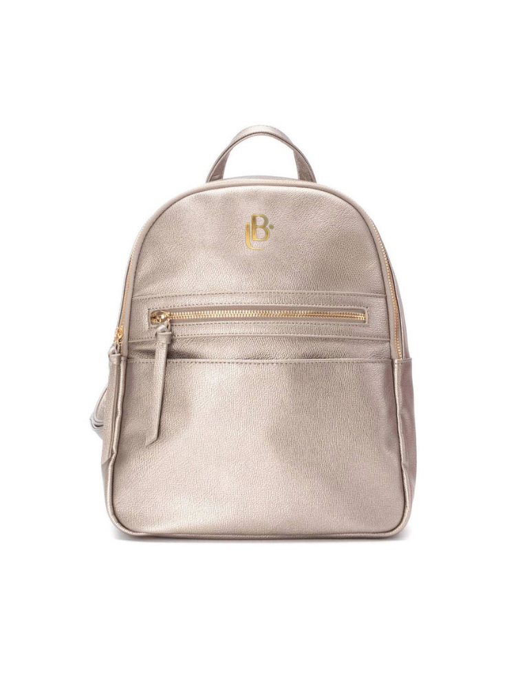 Bolso LB Tipo Mochila Steff Plomo