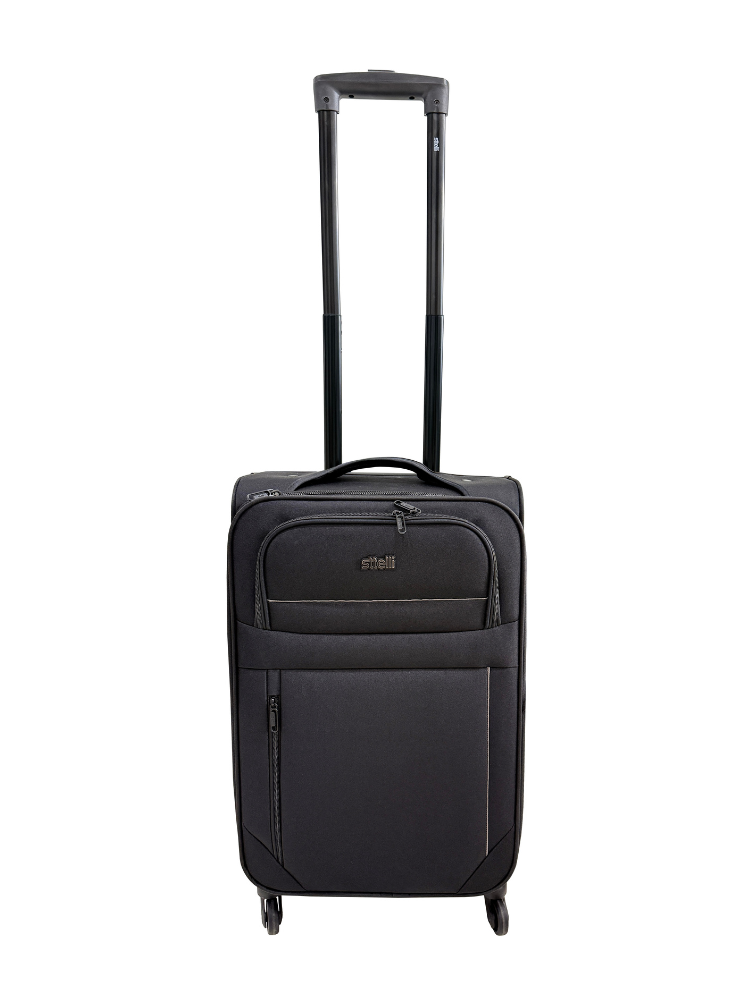 Maleta Sttelli Rigel Black 20"