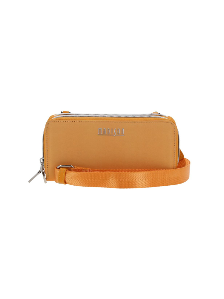 Billetera Grande Para Mujer Color Naranja Madison Maritza