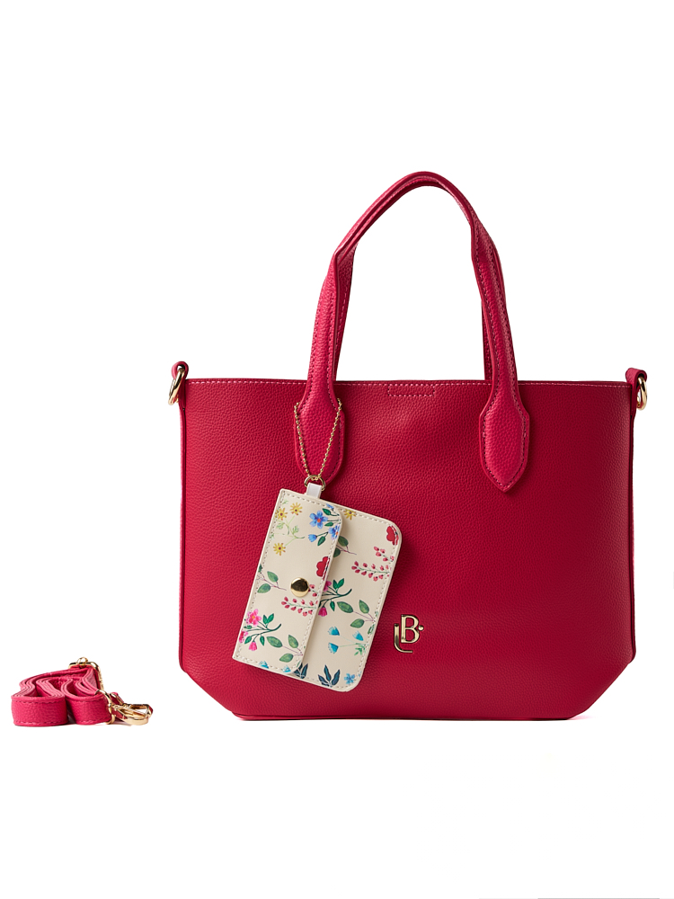 [LB2501FU] Bolso LB Tipo Tote Dual Fucsia