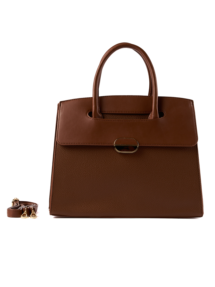 [LB2505CAFE] Bolso LB Satchel Amanda Café