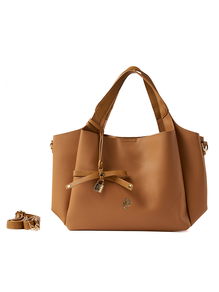 [LB2507CAM] Bolso LB Tipo Hobo Jade Camel
