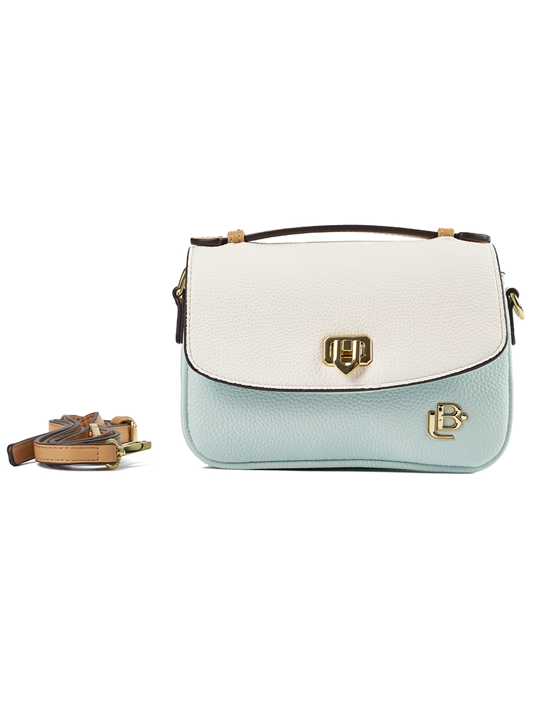 [LB184624CEL] Bolso LB Tipo Bandolera Heritage Celeste